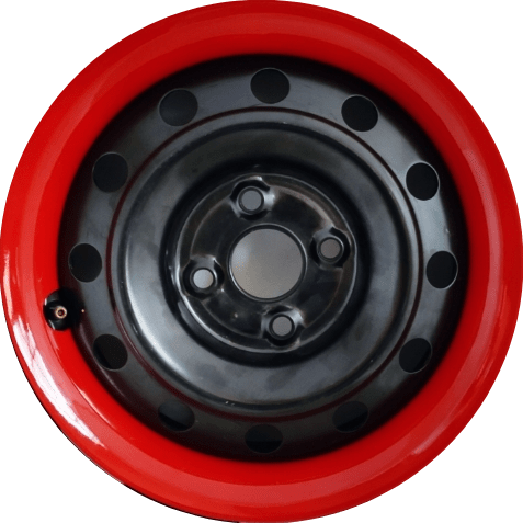 PRIGAN TRIM RED WHEEL COVER  (Set of 4)  AVAILABLE IN 13,14 INCH