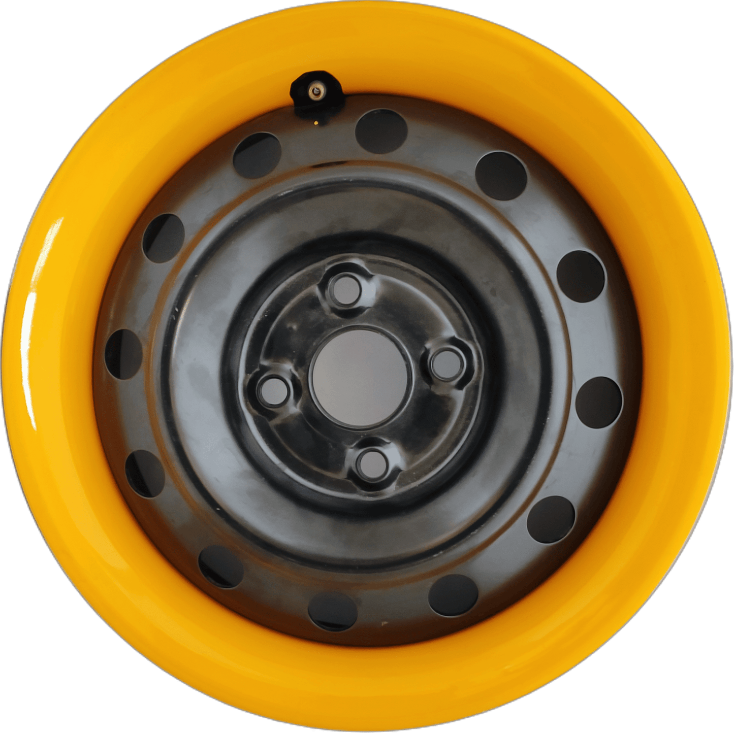 PRIGAN TRIM 16 INCH YELLOW WHEEL COVER  (Set of 4)  AVAILABLE IN 16 INCH