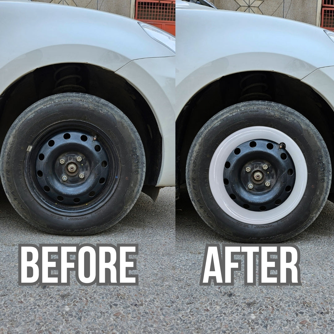 PRIGAN TRIM WHITE WHEEL COVER  (Set of 4)  AVAILABLE IN 12,13,14,15,16 INCH