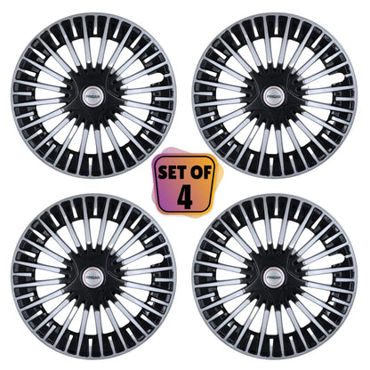 PRIGAN ACURA BLACK SILVER WHEEL COVER  (Set of 4)  AVAILABLE IN 14,15 INCH