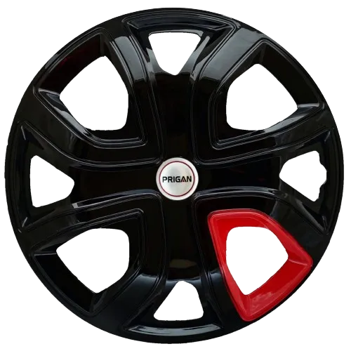 PRIGAN ALTROZ ONE BOX RED WHEEL COVER  (Set of 4)  AVAILABLE IN 14,16 INCH