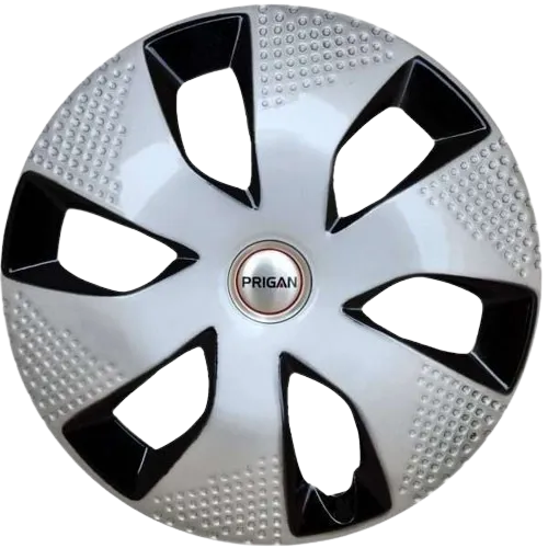 PRIGAN ALTO-K10 13 INCH SILVER BLACK WHEEL COVER  (Set of 4)  AVAILABLE IN 13 INCH