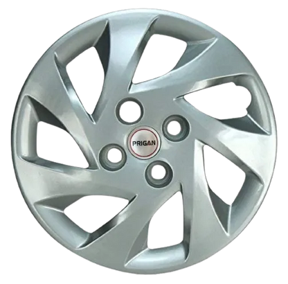 PRIGAN AMAZE 14 INCH SILVER WHEEL COVER  (Set of 4)  AVAILABLE IN 14 INCH (ONLY FOR HONDA 14 INCH CARS)