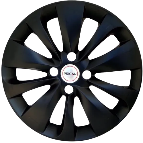 PRIGAN BALENO 15 INCH BLACK WHEEL COVER  (Set of 4)  AVAILABLE IN 15 INCH