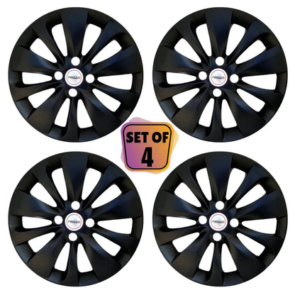 PRIGAN BALENO 15 INCH BLACK WHEEL COVER  (Set of 4)  AVAILABLE IN 15 INCH