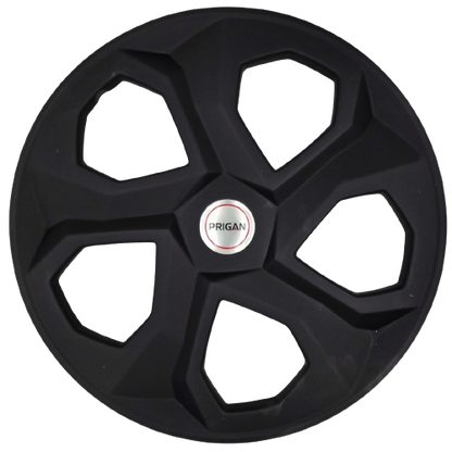 PRIGAN BREZZA 16 INCH TYPE 2 BLACK WHEEL COVER  (Set of 4)  AVAILABLE IN 16 INCH