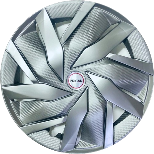 Prigan PRIGAN EAGLE SILVER WHEEL COVER (Set of 4) AVAILABLE IN 12,13,14,15 IN ...