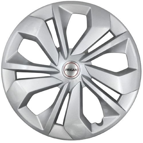 PRIGAN FRONX 16 INCH SILVER WHEEL COVER  (Set of 4)  AVAILABLE IN 16 INCH