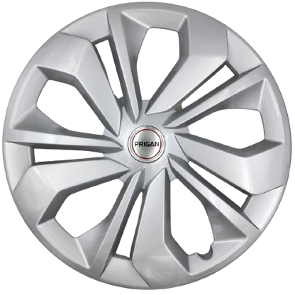 PRIGAN FRONX 16 INCH SILVER WHEEL COVER  (Set of 4)  AVAILABLE IN 16 INCH