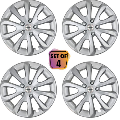 PRIGAN NEW GRAND VITARA 17 INCH SILVER WHEEL COVER  (Set of 4)  AVAILABLE IN 17 INCH  (Copy)