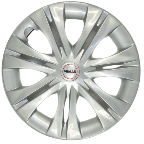 PRIGAN INNOVA 15 INCH SILVER WHEEL COVER  (Set of 4)  AVAILABLE IN 15 INCH