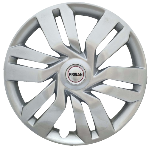 PRIGAN I-DTEC 15 INCH SILVER WHEEL COVER  (Set of 4)  AVAILABLE IN 15 INCH