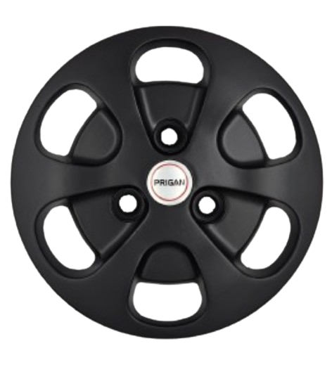 PRIGAN NANO BLACK WHEEL COVER  (Set of 4)  AVAILABLE IN 12 INCH  (BOLT FITTING)