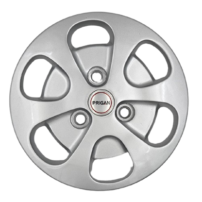 PRIGAN NANO SILVER WHEEL COVER  (Set of 4)  AVAILABLE IN 12 INCH  (BOLT FITTING)