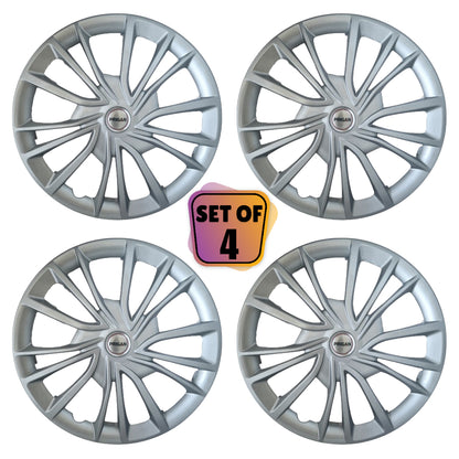 PRIGAN NEW XUV 700 17 INCH SILVER WHEEL COVER  (Set of 4)  AVAILABLE IN 17 INCH