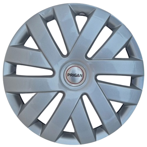 PRIGAN POLO 15 INCH SILVER WHEEL COVER  (Set of 4)  AVAILABLE IN 15 INCH