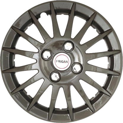 PRIGAN CAMRY GREY WHEEL COVER  (Set of 4)  AVAILABLE IN 12,13,14,15,16 INCH