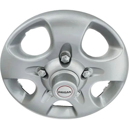 PRIGAN SCORPIO-4X4 INCH SILVER WHEEL COVER  (Set of 4)  AVAILABLE IN 15,16 INCH