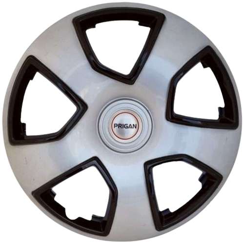 PRIGAN SCORPIO TYPE-1 BLACK SILVER 17 WHEEL COVER  (Set of 4)  AVAILABLE IN 17 INCH