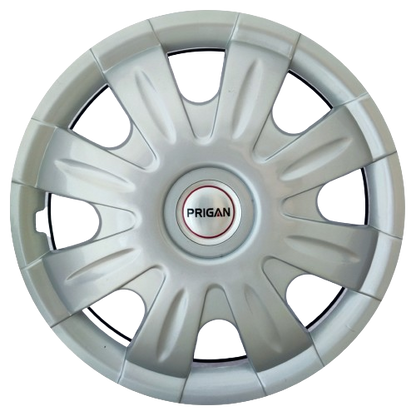 PRIGAN SONEX SILVER WHEEL COVER  (Set of 4)  AVAILABLE IN 13 INCH