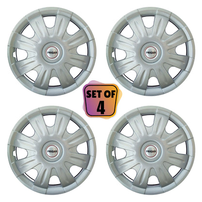 PRIGAN SONEX SILVER WHEEL COVER  (Set of 4)  AVAILABLE IN 13 INCH