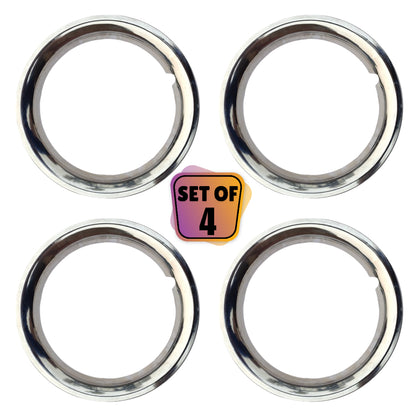 PRIGAN TRIM CHROME WHEEL COVER  (Set of 4)  AVAILABLE IN 12,13,14,15,16 INCH