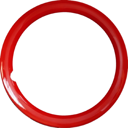 PRIGAN TRIM RED WHEEL COVER  (Set of 4)  AVAILABLE IN 13,14 INCH