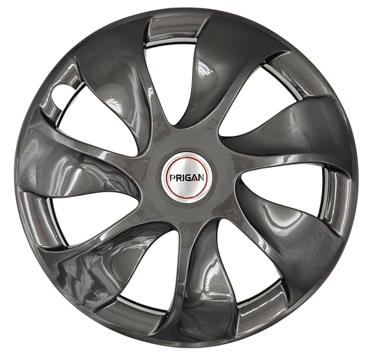 PRIGAN URBAN GREY WHEEL COVER  (Set of 4)  AVAILABLE IN 14,15 INCH