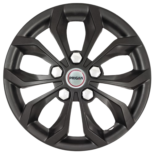 PRIGAN VISION BLACK WHEEL COVER  (Set of 4)  AVAILABLE IN 12,13,14,15,16 INCH