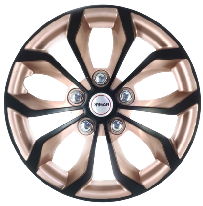 PRIGAN VISION BLACK COPPER WHEEL COVER  (Set of 4)  AVAILABLE IN 12,13,14,15,16 INCH