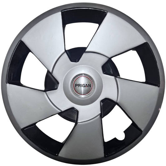 PRIGAN XUV 500 17 INCH SILVER BLACK WHEEL COVER  (Set of 4)  AVAILABLE IN 17 INCH