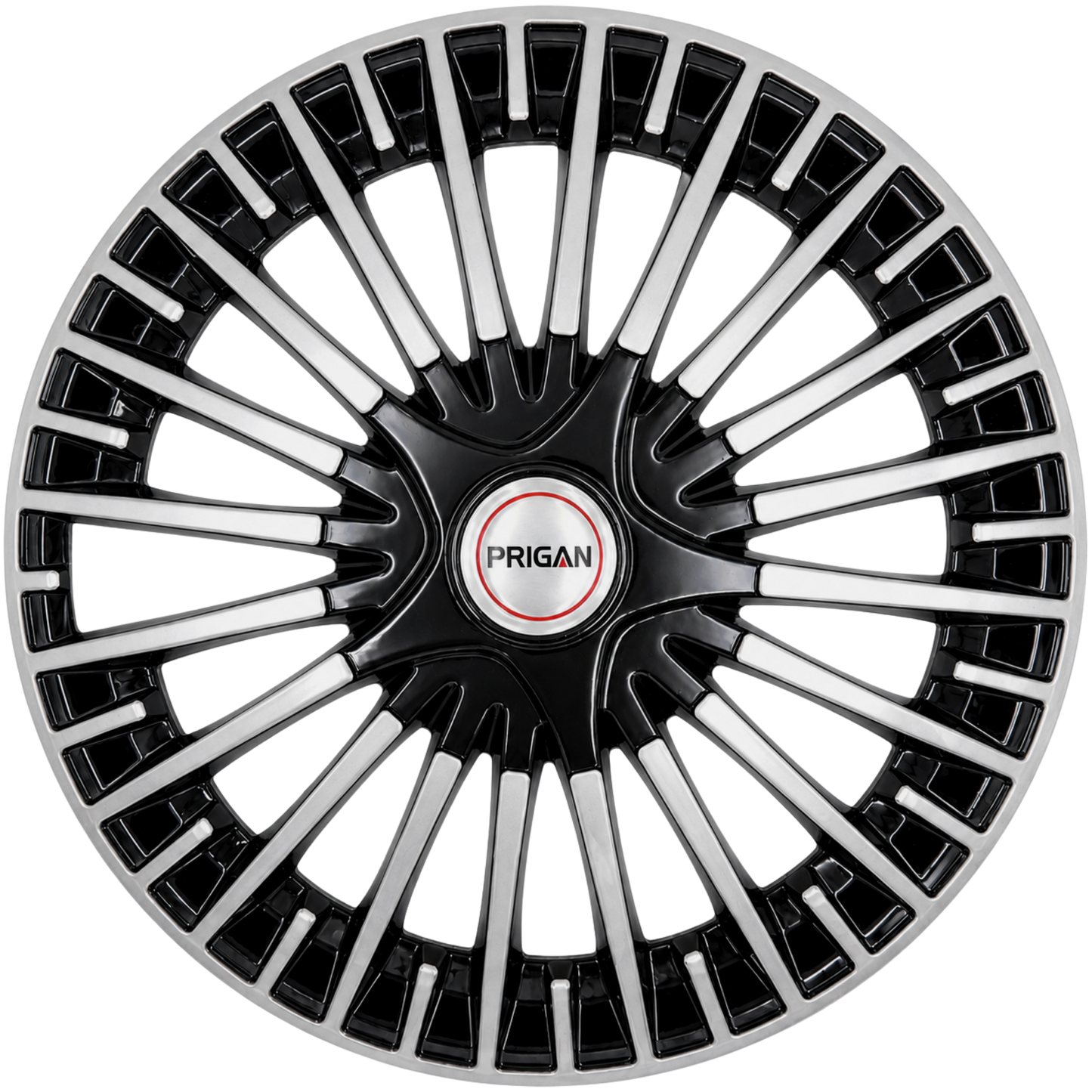 PRIGAN ACURA BLACK SILVER WHEEL COVER  (Set of 4)  AVAILABLE IN 14,15,16 INCH