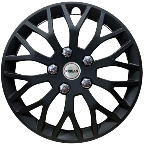 PRIGAN BEGIN BLACK WHEEL COVER  (Set of 4)  AVAILABLE IN 12,13,14 INCH