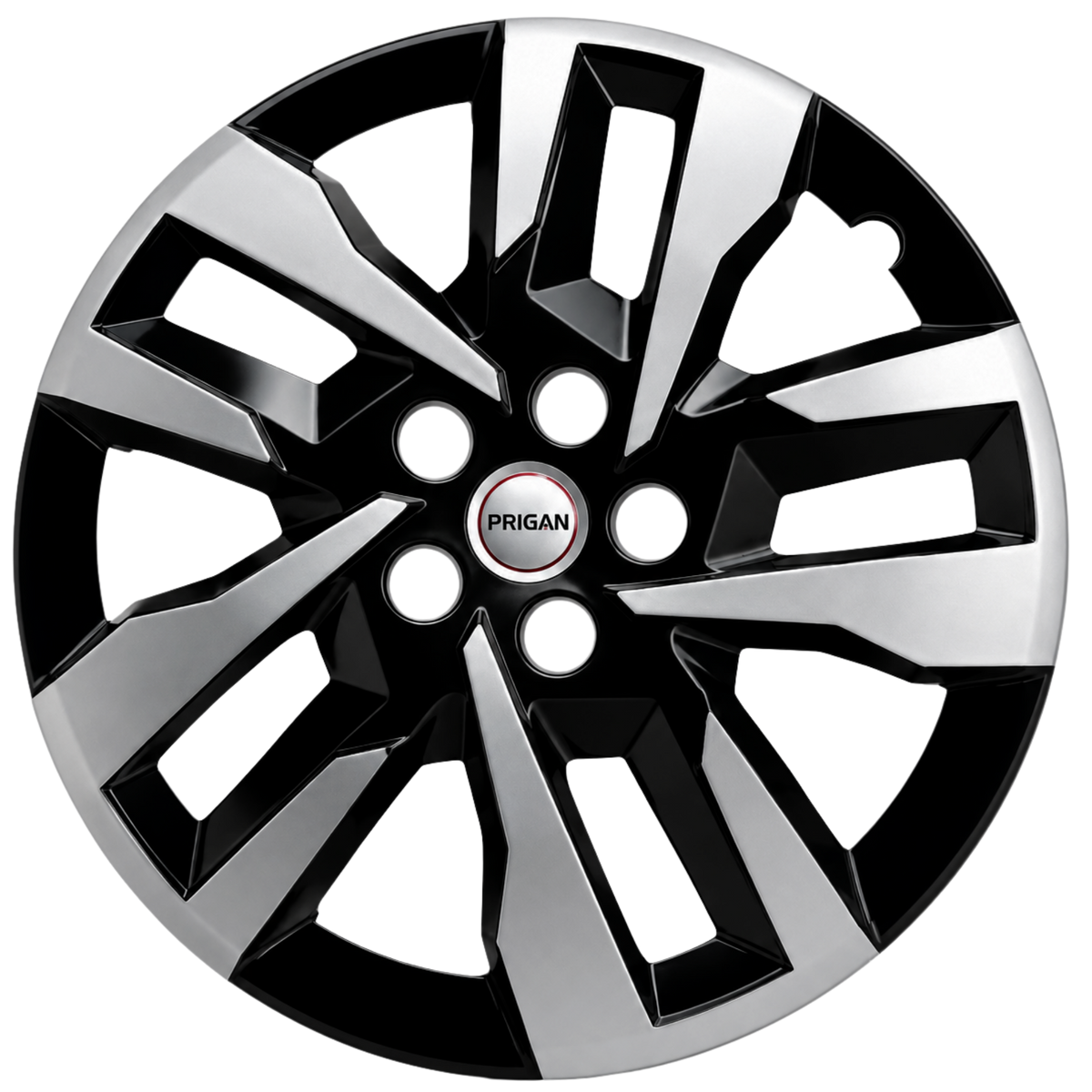 PRIGAN THAR OE T3 18 INCH SILVER BLACK WHEEL COVER SPECIALLY DESIGNED FOR 18 INCH STEEL RIMS (LIMITED STOCK)