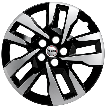 PRIGAN THAR OE T3 18 INCH SILVER BLACK WHEEL COVER SPECIALLY DESIGNED FOR 18 INCH STEEL RIMS (LIMITED STOCK)